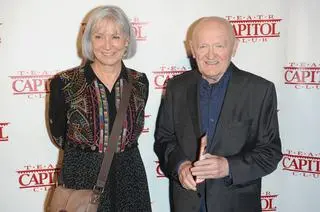 Maciej Damięcki z żoną Joanną