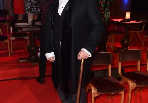 Krzysztof Globisz wygłosił przemówienie. Mimo częściowego paraliżu wraca do zawodu