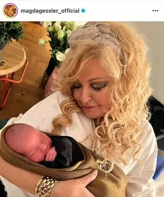 Magda Gessler pokazała wnuka