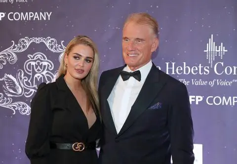 Dolph Lundgren wziął ślub z o 39 lat młodszą partnerką. Nie przeszkadza im różnica wieku