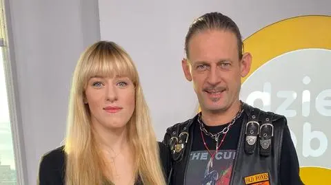 Julia Wójcik z tatą Michałem Wójcikiem