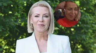 Joanna Kryńska zaskoczona urodzinową niespodzianką od "Dzień Dobry TVN". Nie kryła łez. "Odebrało mi mowę"