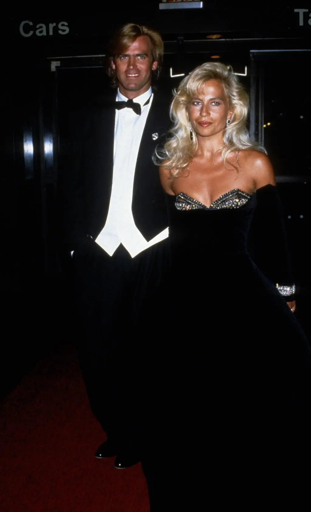 Donatella Versace z mężem Paulem Beckiem, 1989 rok