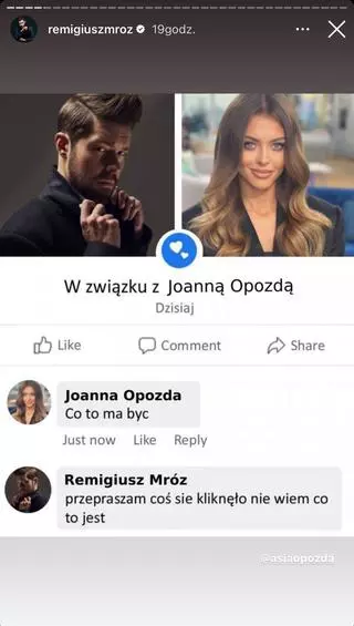 Remigiusz Mróz komentuje "romans" z Joanną Opozdą