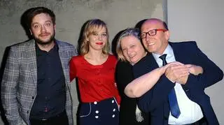 Artur Barciś z rodziną