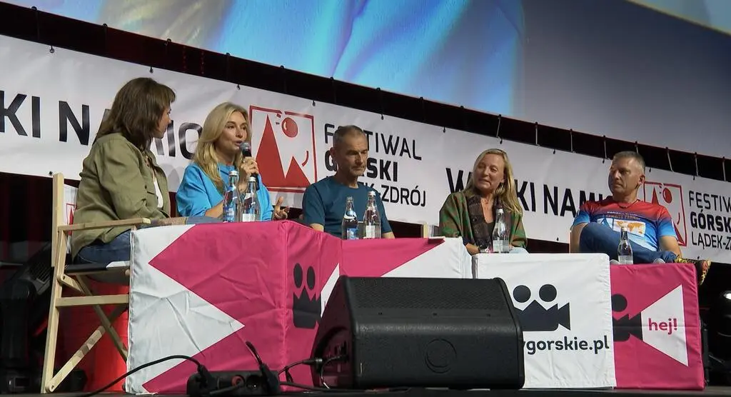 Martyna Wojciechowska na 31. Festiwalu Górskim im. Andrzeja Zawady w Lądku-Zdroju