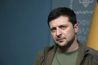 Wołodymyr Zełenski mówi o rodzinie i z trudem powstrzymuje łzy