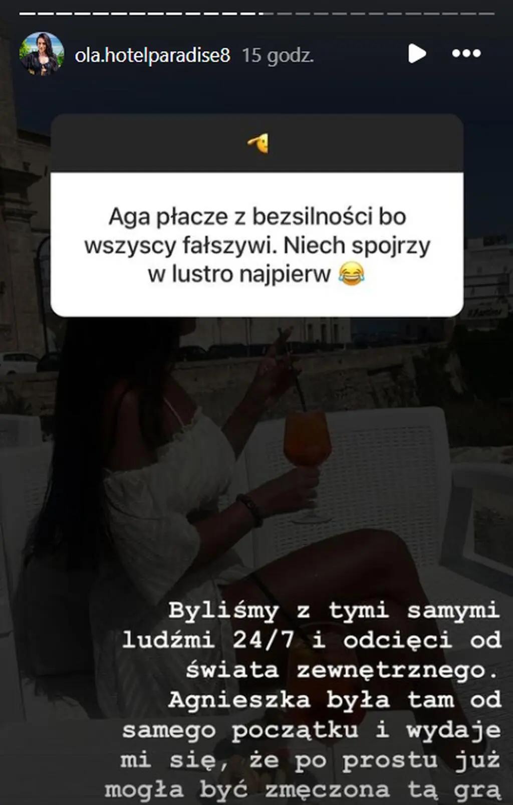 Aleksandra Sznajder z programu "Hotel Paradise"