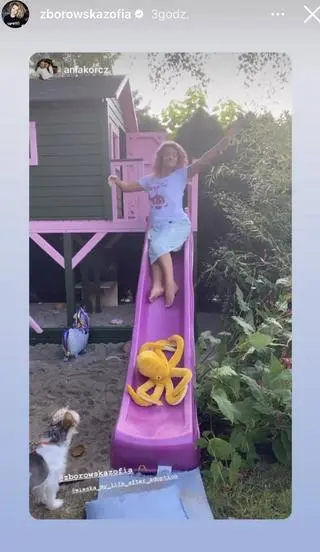 Urodziny córki Zofii Zborowskiej