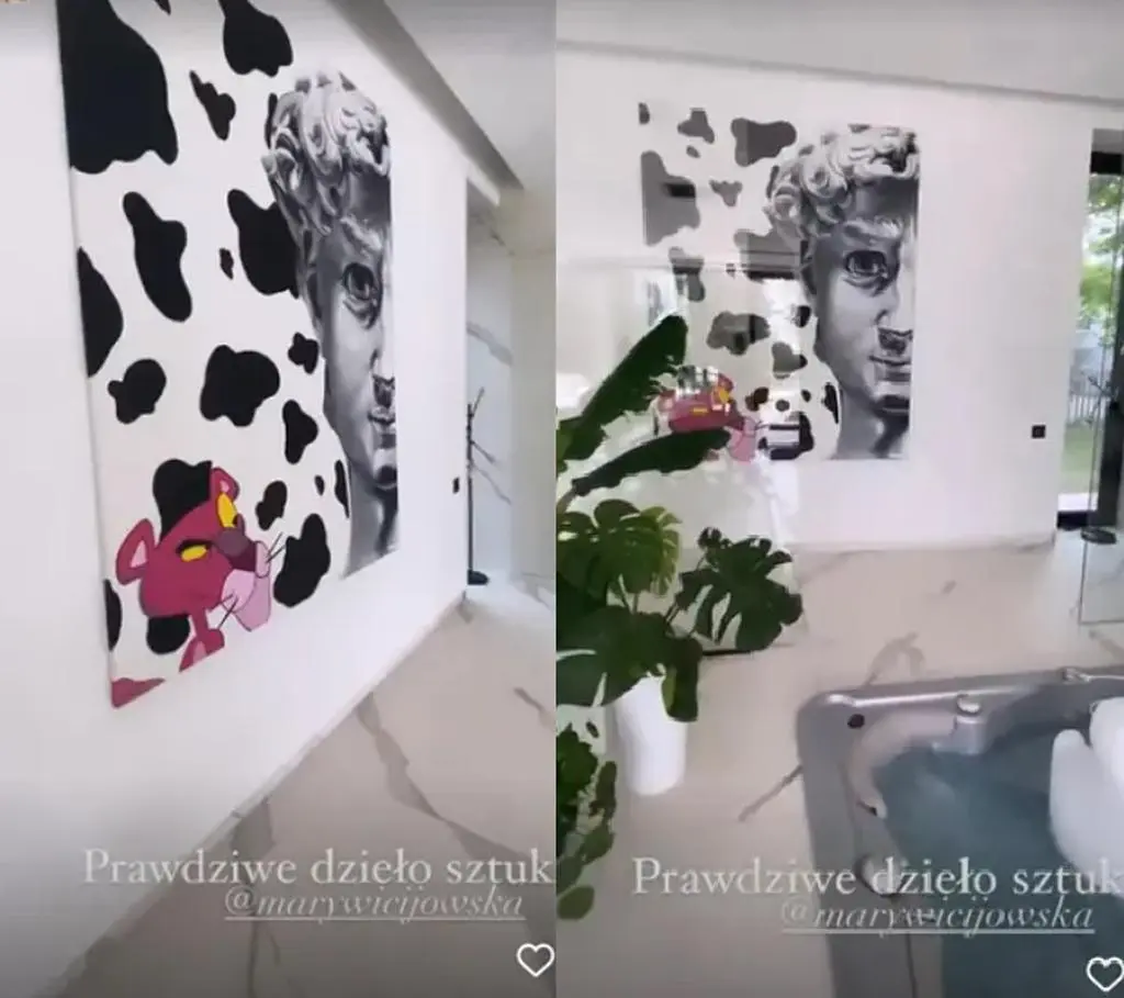 Klaudia Halejcio kupiła obraz