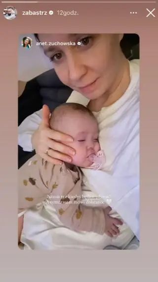 Aneta Żuchowska z córką