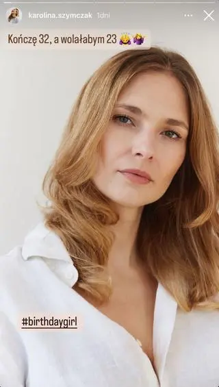 Karolina Szymczak skończyła 32 lata