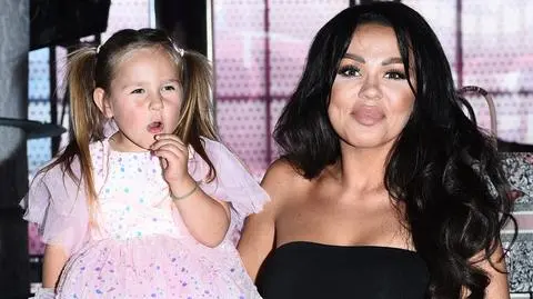 Sylwia Bomba z córką Antoniną