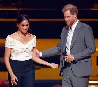 Meghan Markle i książę Harry na Invictus Games