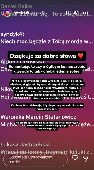 Boxdel wydał oświadczenie po materiale Konopskyy'ego