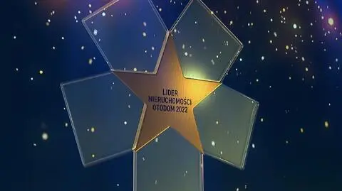 Statuetka konkursu Lider Nieruchomości Otodom 2022