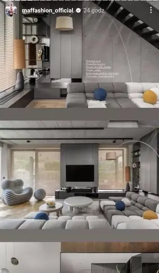 Maffashion pokazała mieszkanie