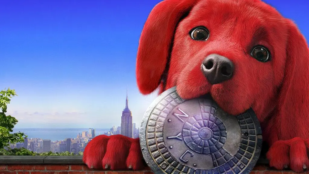 "Clifford wielki czerwony pies"