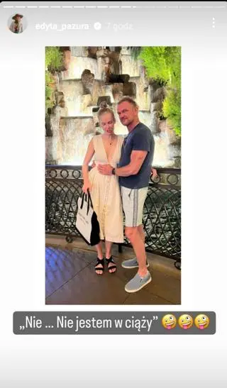 Edyta Pazura i Cezary Pazura