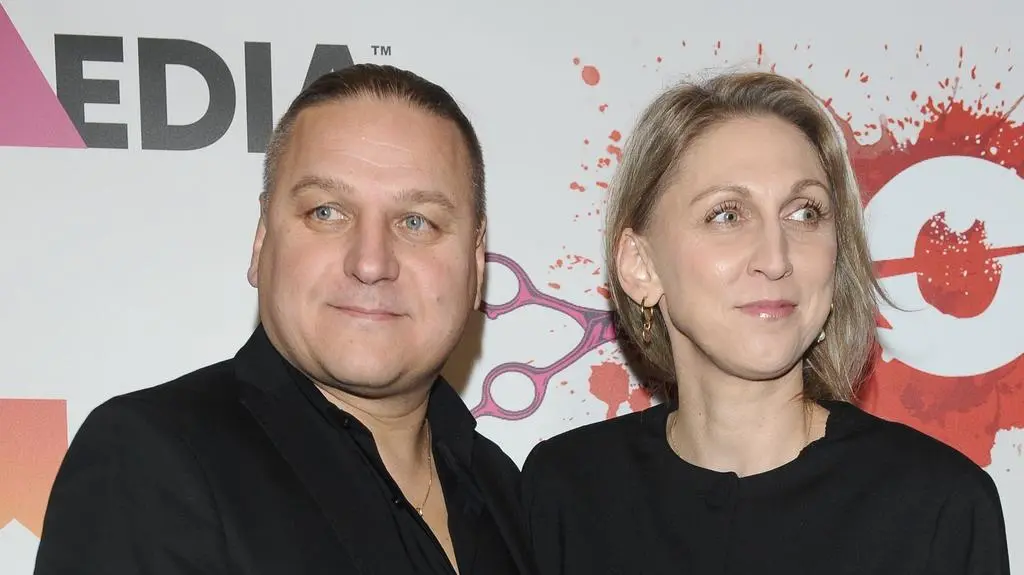 Paweł Golec z żoną Katarzyną