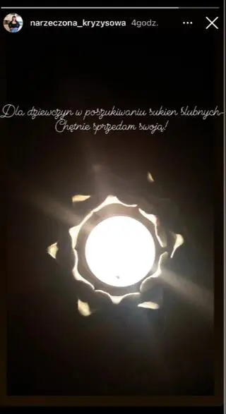 Magda Białas ze "ŚOPW" sprzedaje suknie ślubną