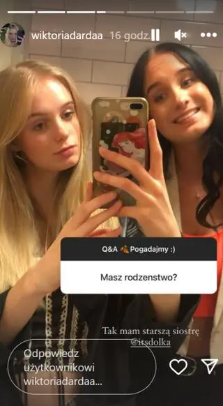 "Top Model". Wiktoria Darda z siostrą