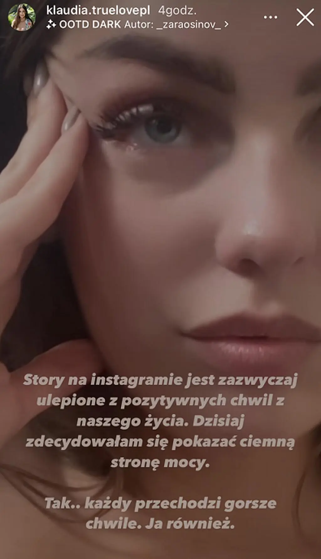 Klaudia z "True Love" przechodzi trudny czas. Pokazała gorszą chwilę