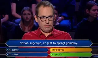 Łukasz Meyer z "Milionerów"