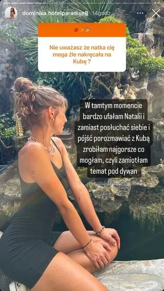 "Hotel Paradise". Dominika o zachowaniu Natalii