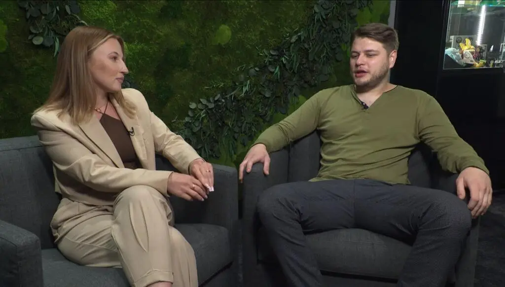 Kuba Wellman w rozmowie z dziennikarką dziendobry.tvn.pl Darią Pacańską