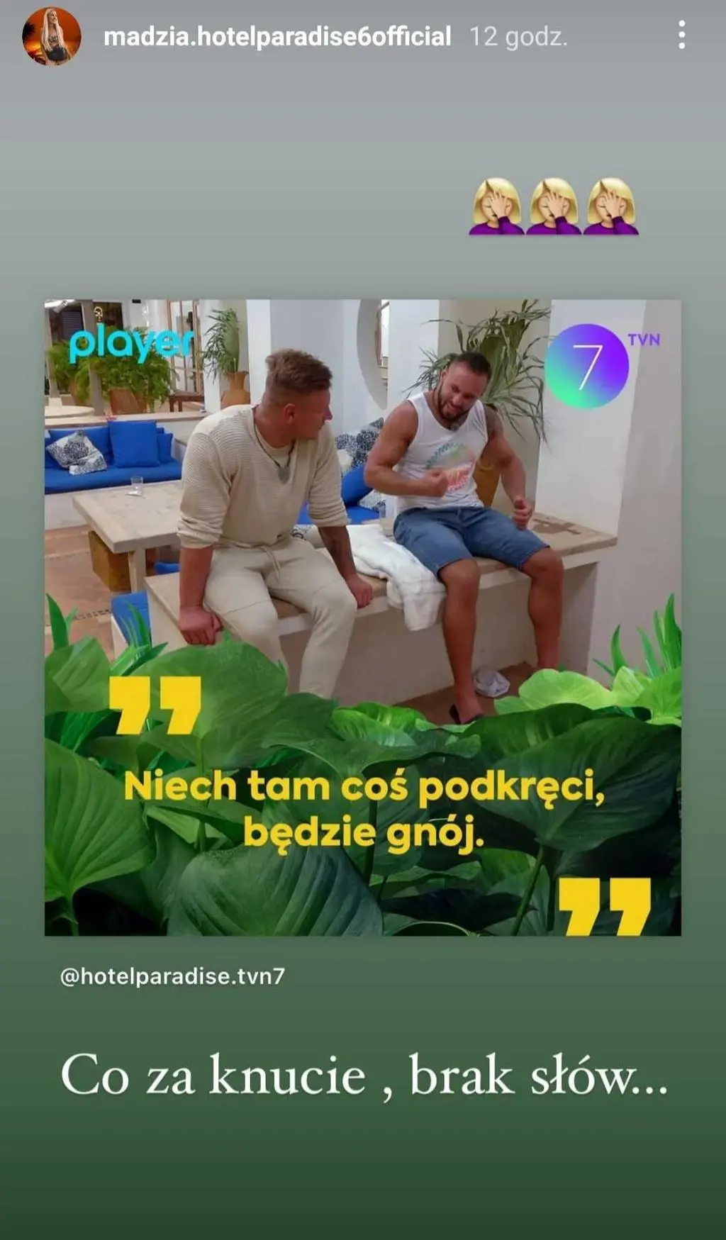 Madzia z "Hotelu Paradise" reaguje na podstęp Marka i Dawida