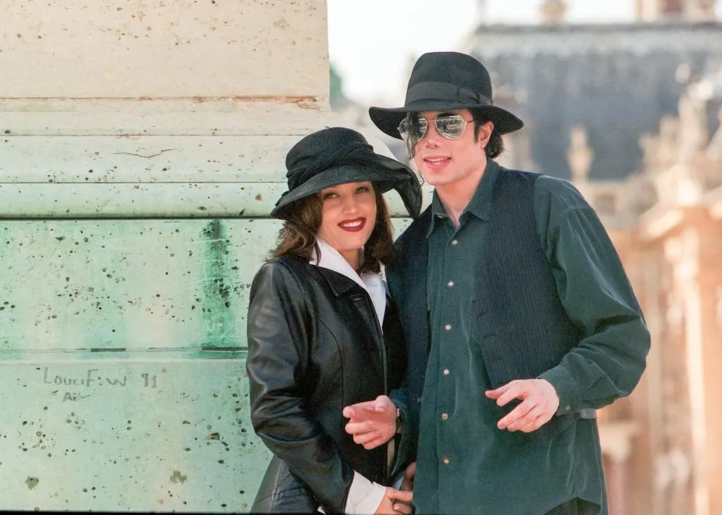 Lisa Marie Presley i Michael Jackson