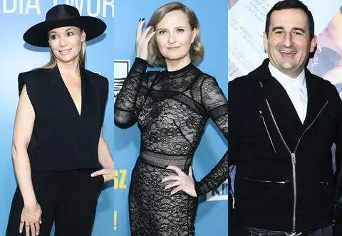 Tłum gwiazd na premierze filmu "Masz ci los!". Izabela Kuna skradła show