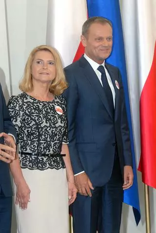 Małgorzata i Donald Tuskowie 