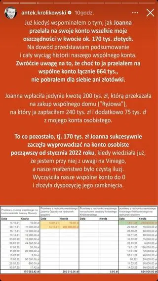 Oświadczenie Antoniego Królikowskiego cz. 3