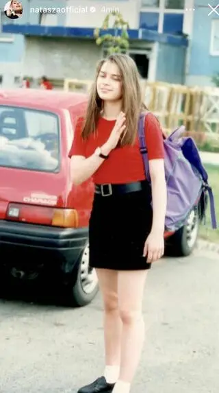 Natasza Urbańska pokazała, jak wyglądała jako nastolatka