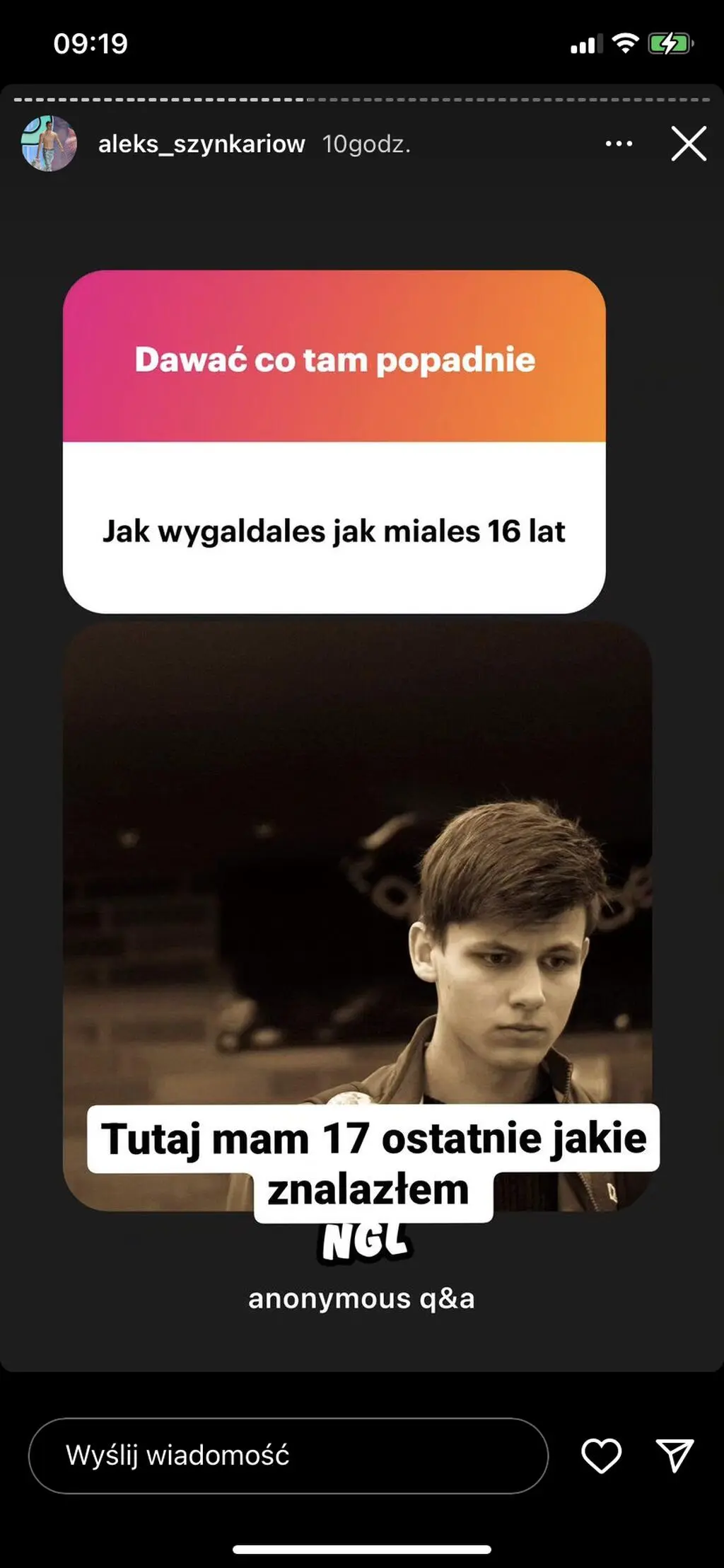 Aleksander Szynkariow "Top Model"