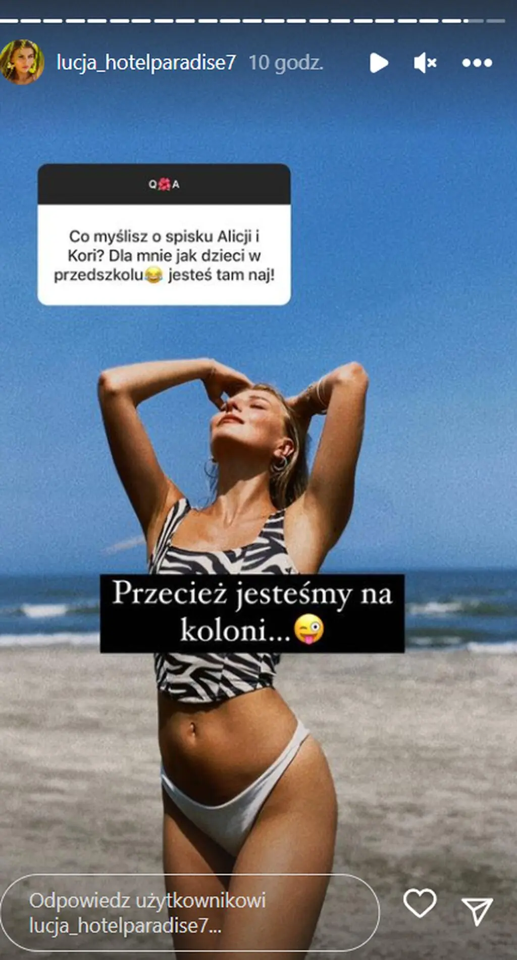 "Hotel Paradise" 7. Łucja o spisku Alicji i Kornelii
