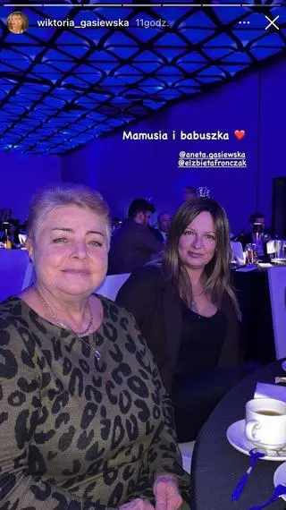 Wiktoria Gąsiewska pokazała mamę i babcię