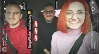 Krzysztof z "ŚOPW" z przyjaciółmi