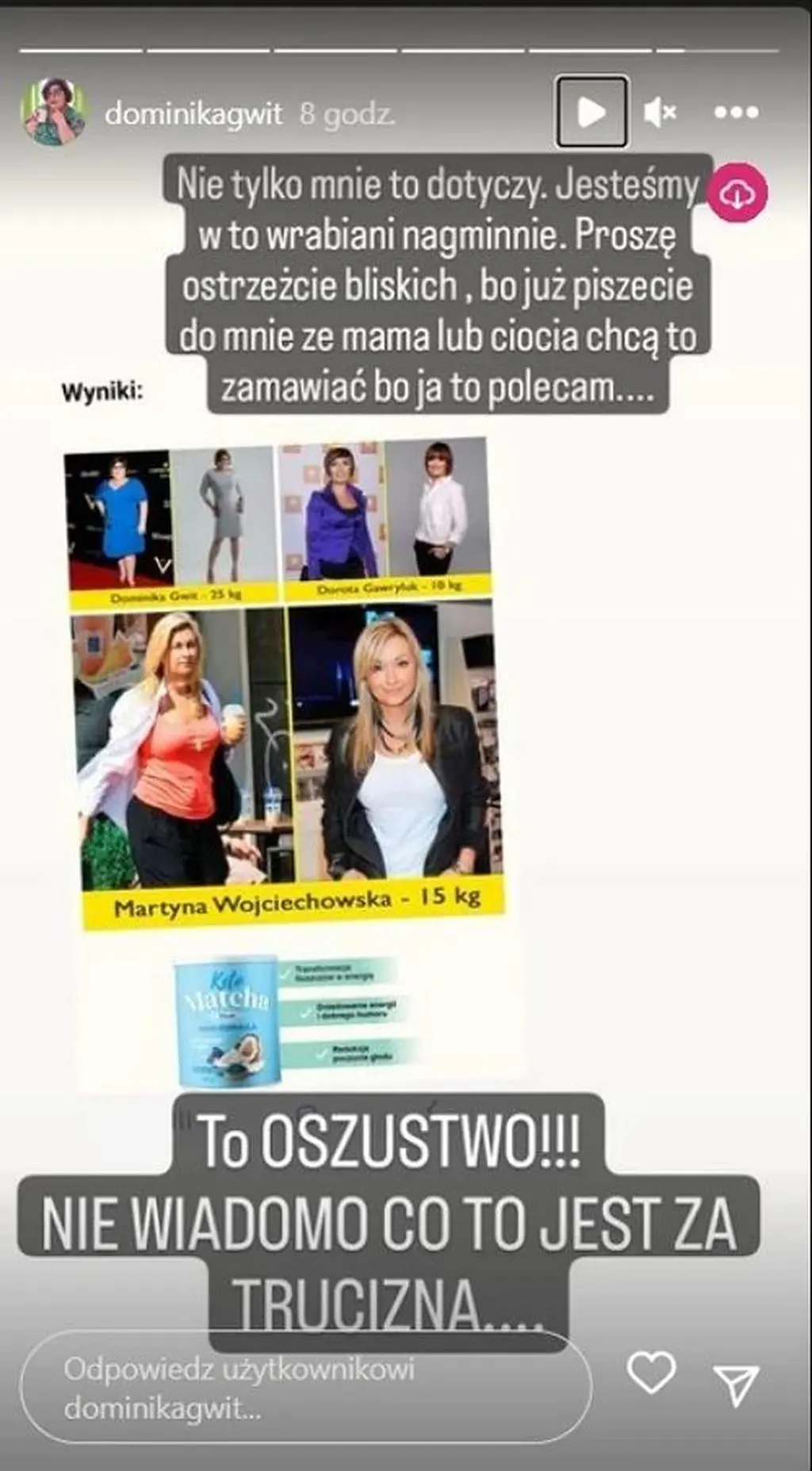 Dominika Gwit padła ofiarą oszustów internetowych