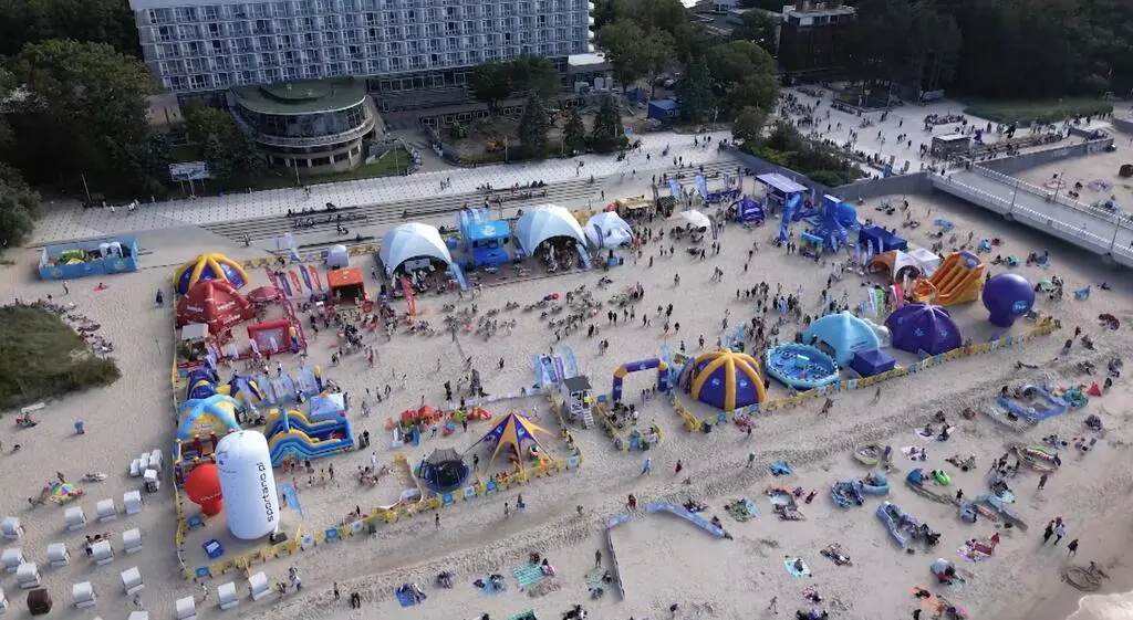 Projekt Plaża w Kołobrzegu