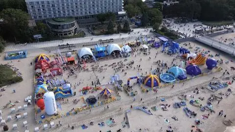 Projekt Plaża w Kołobrzegu