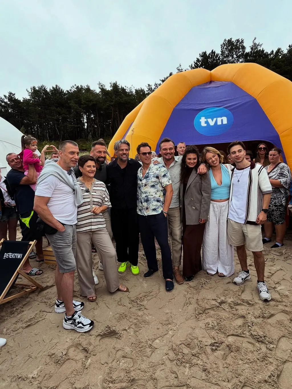 Projekt Plaża w Pobierowie i zlot fanów "Detektywów"
