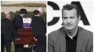 Pogrzeb Matthew Perry'ego w niezwykłym miejscu. Na ceremonii pojawiła się cała obsada "Przyjaciół"