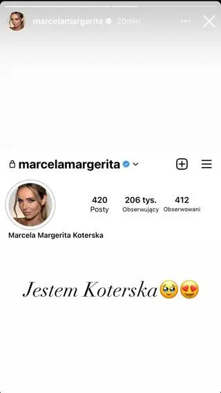 Marcela Leszczak zmieniła naziwsko