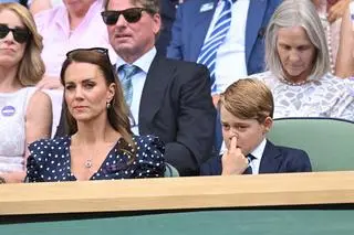 Książę George na finale Wimbledonu