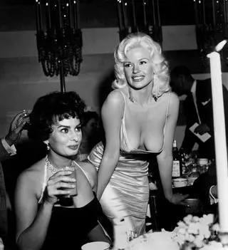 Sophia Loren i  Jayne Mansfield