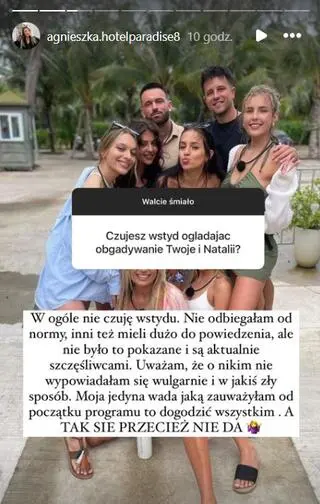 Agnieszka Siedlak z "Hotelu Paradise 8"