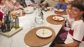 Cristiano Ronaldo z rodziną